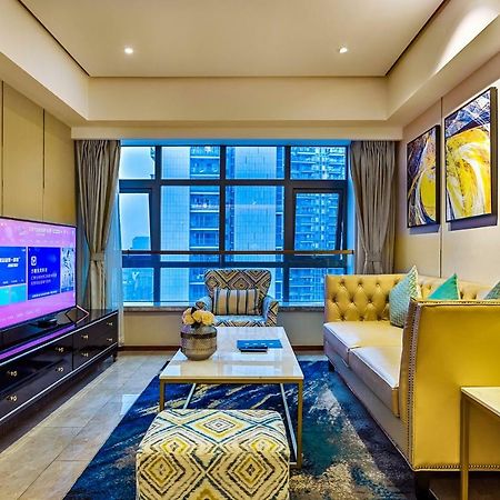 Chengdu Cloud Service Apartment Chunxi Taikoo Branch Bagian luar foto