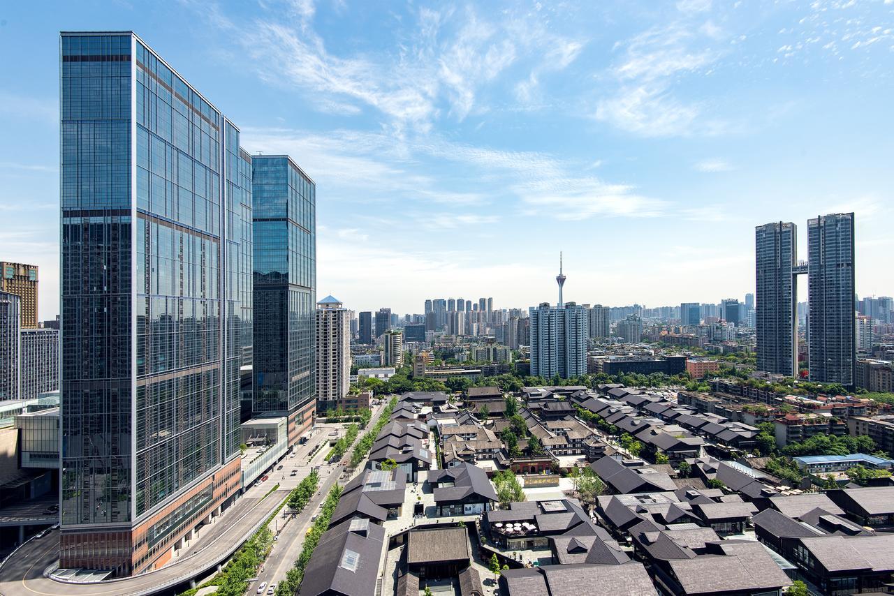 Chengdu Cloud Service Apartment Chunxi Taikoo Branch Bagian luar foto