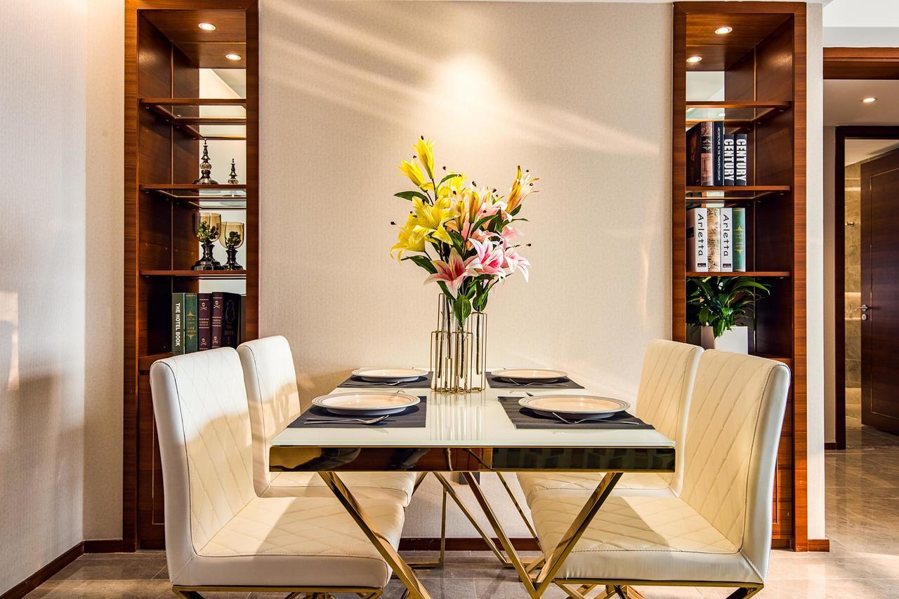 Chengdu Cloud Service Apartment Chunxi Taikoo Branch Bagian luar foto
