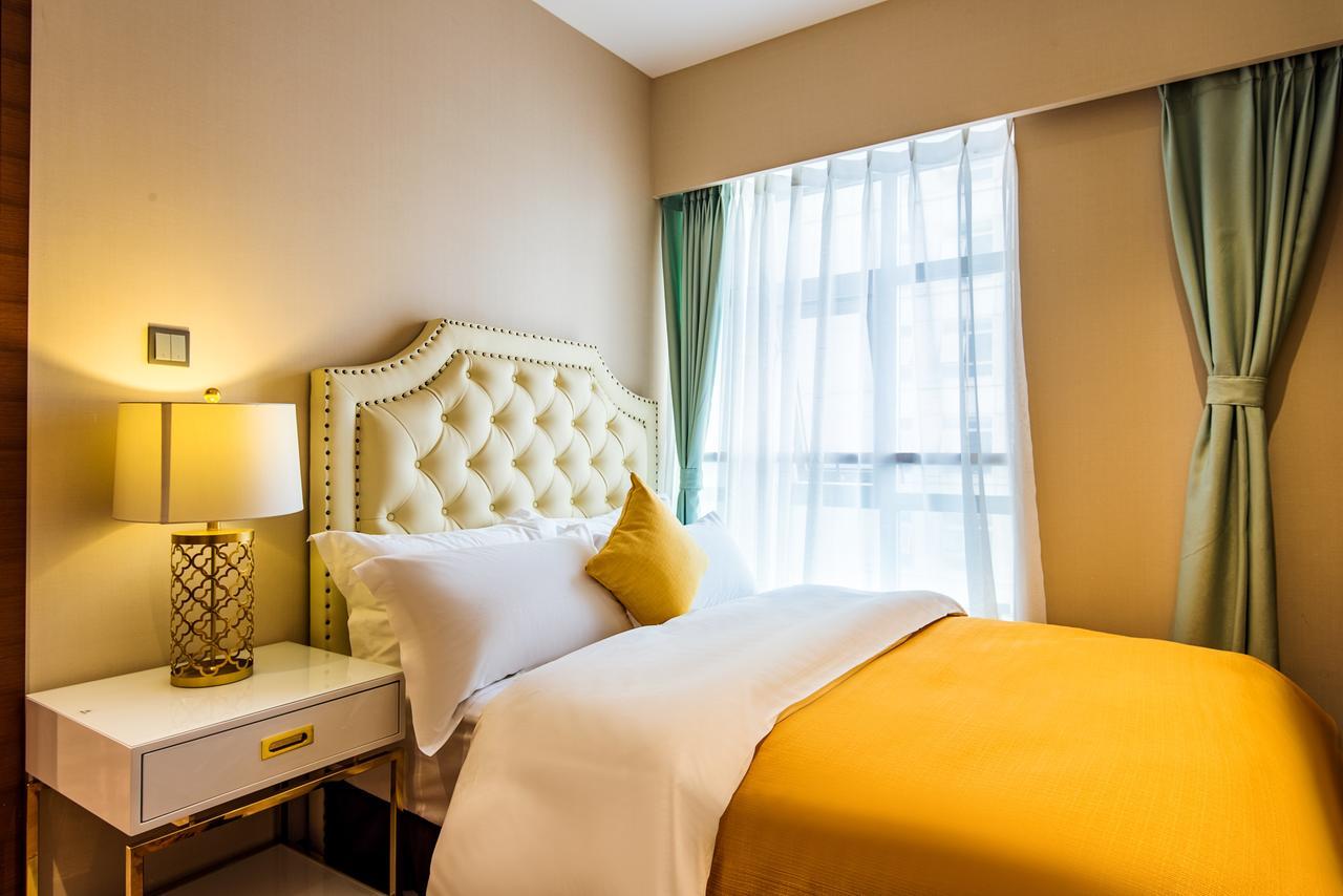 Chengdu Cloud Service Apartment Chunxi Taikoo Branch Bagian luar foto