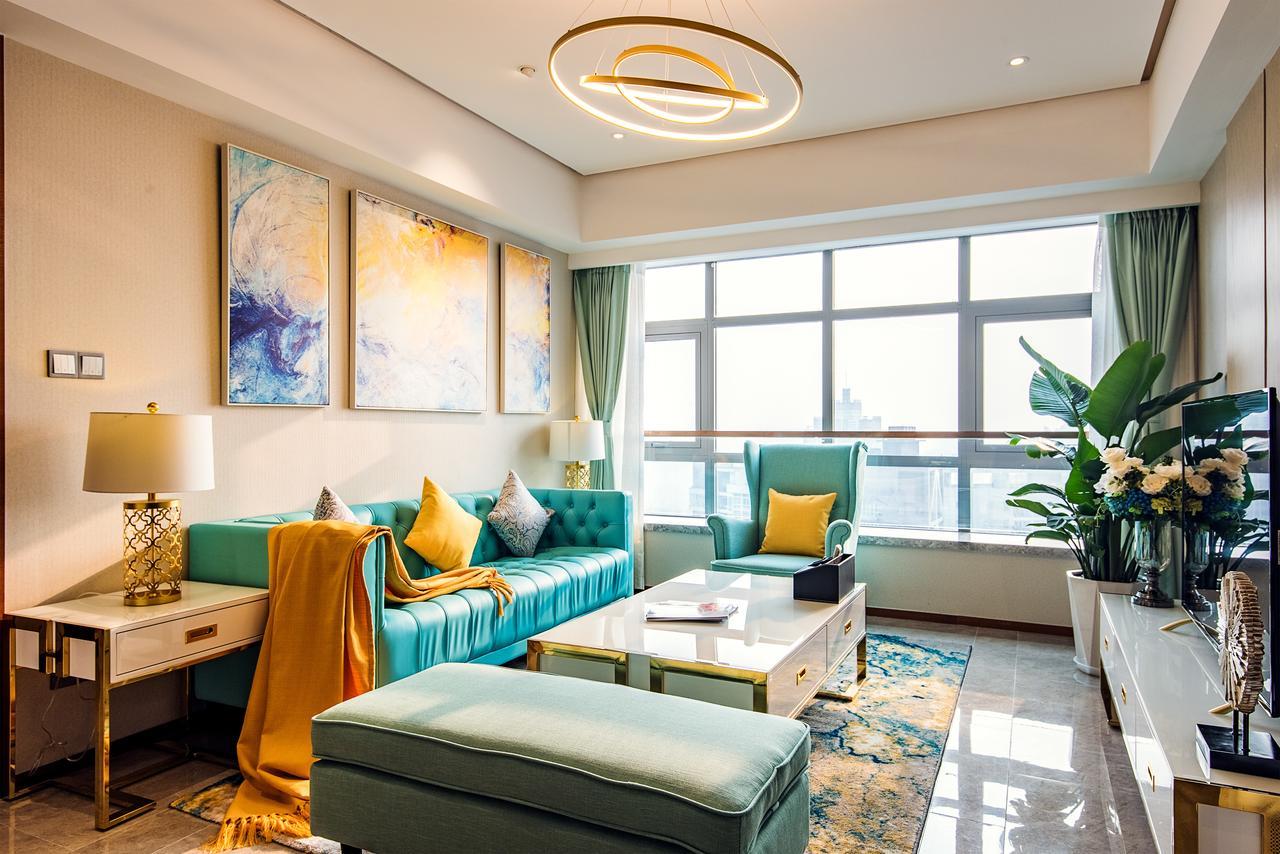 Chengdu Cloud Service Apartment Chunxi Taikoo Branch Bagian luar foto