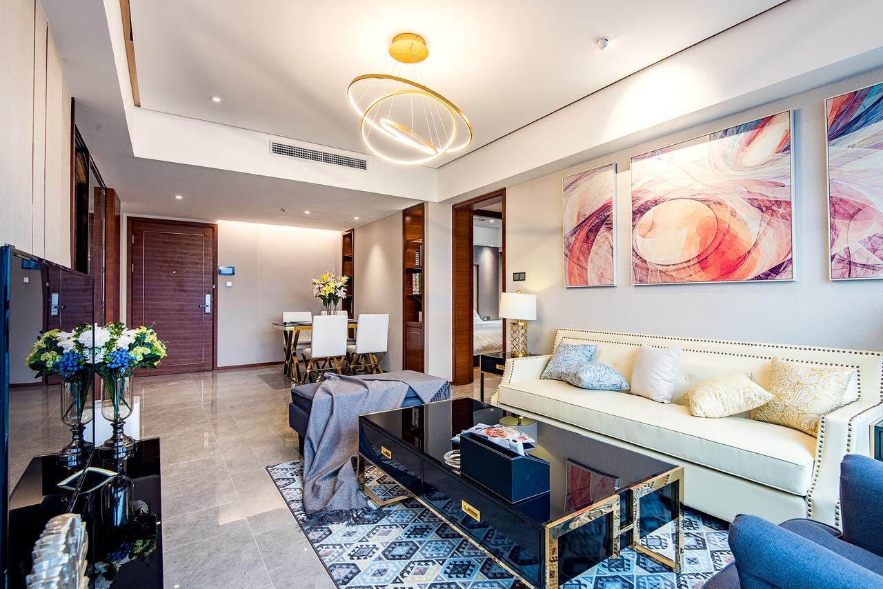 Chengdu Cloud Service Apartment Chunxi Taikoo Branch Bagian luar foto