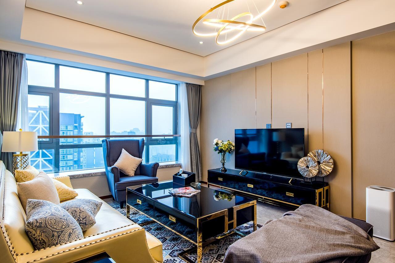 Chengdu Cloud Service Apartment Chunxi Taikoo Branch Bagian luar foto