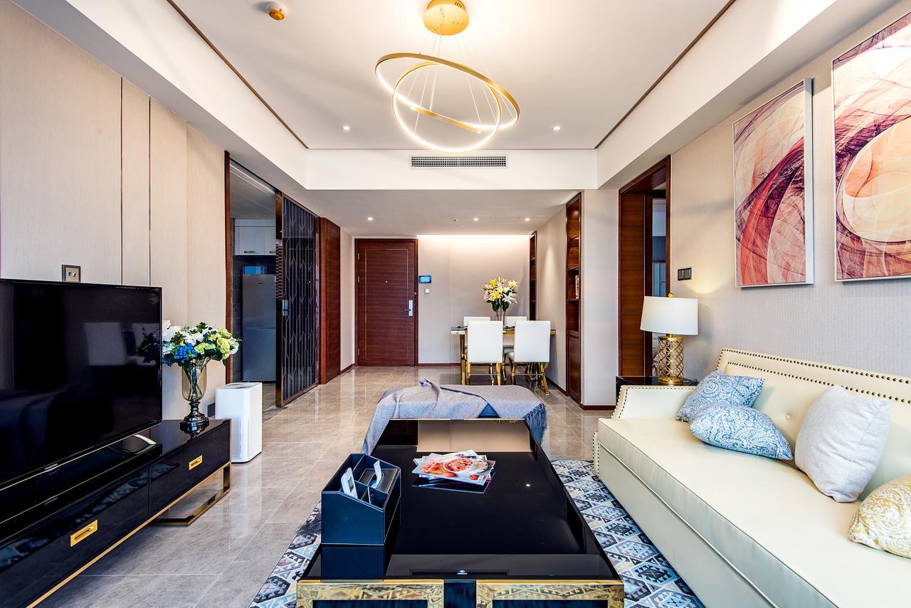Chengdu Cloud Service Apartment Chunxi Taikoo Branch Bagian luar foto