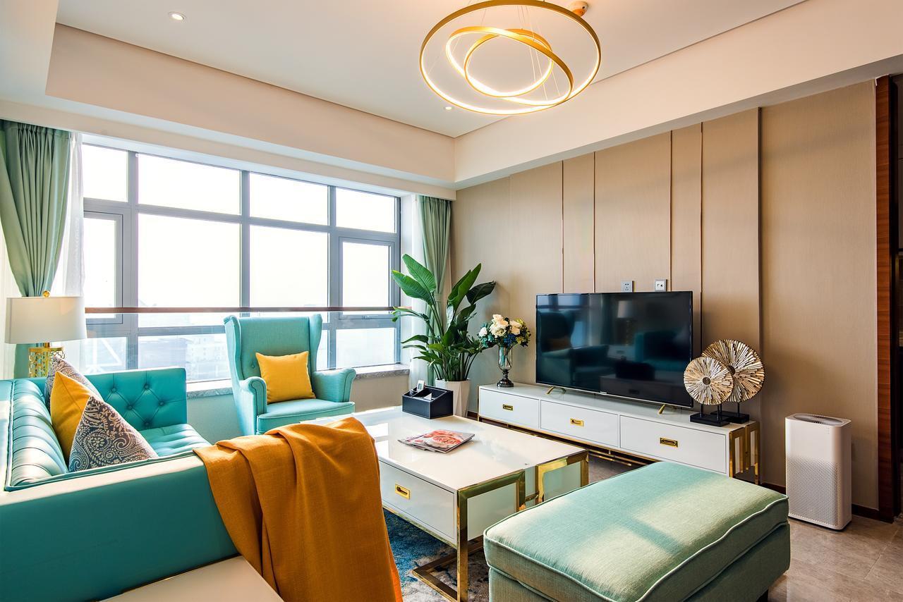 Chengdu Cloud Service Apartment Chunxi Taikoo Branch Bagian luar foto