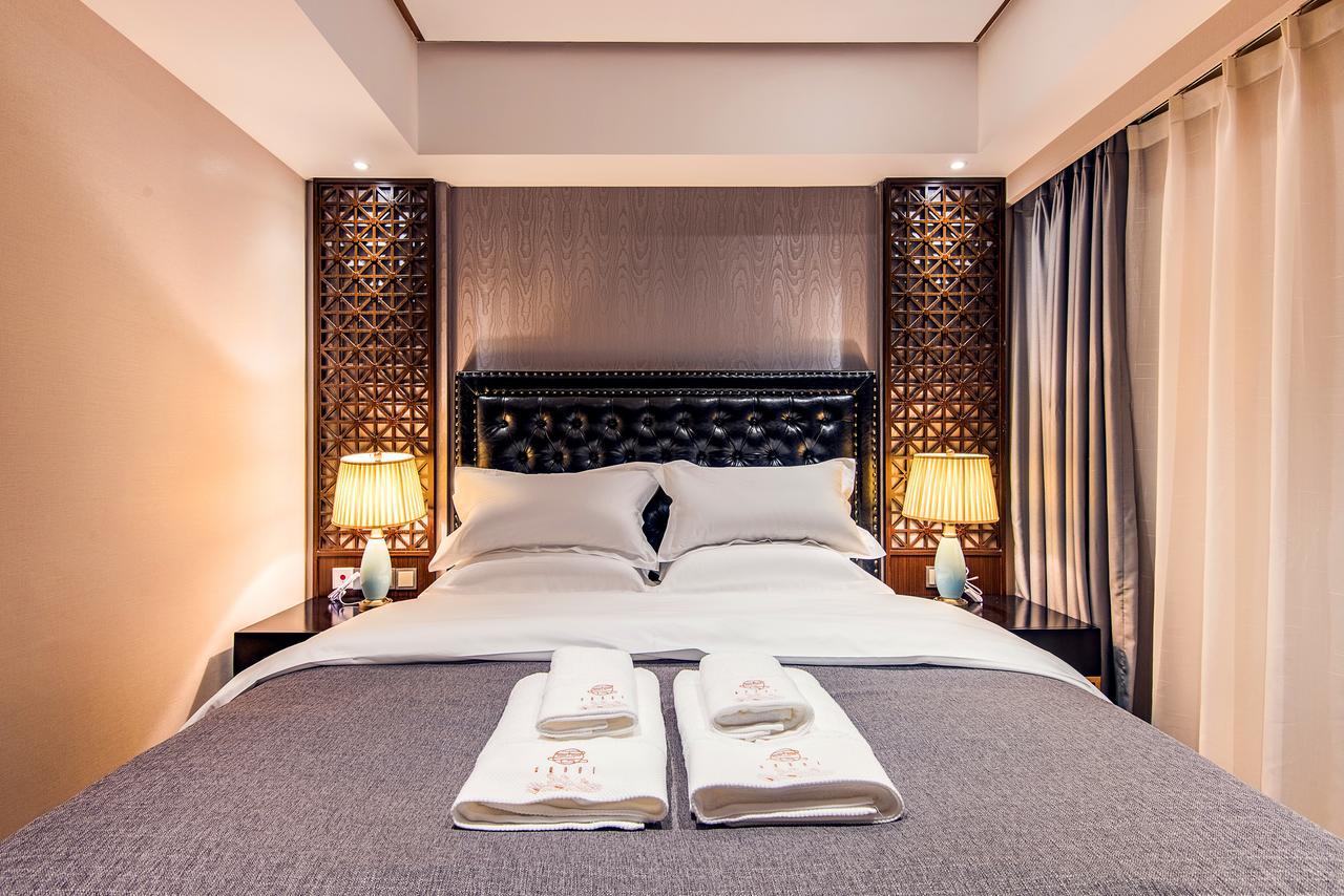 Chengdu Cloud Service Apartment Chunxi Taikoo Branch Bagian luar foto