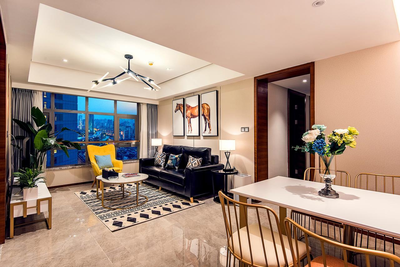 Chengdu Cloud Service Apartment Chunxi Taikoo Branch Bagian luar foto