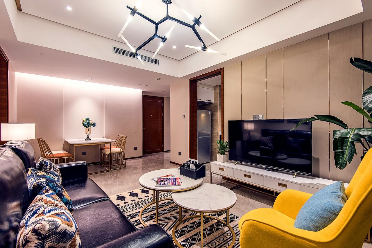 Chengdu Cloud Service Apartment Chunxi Taikoo Branch Bagian luar foto