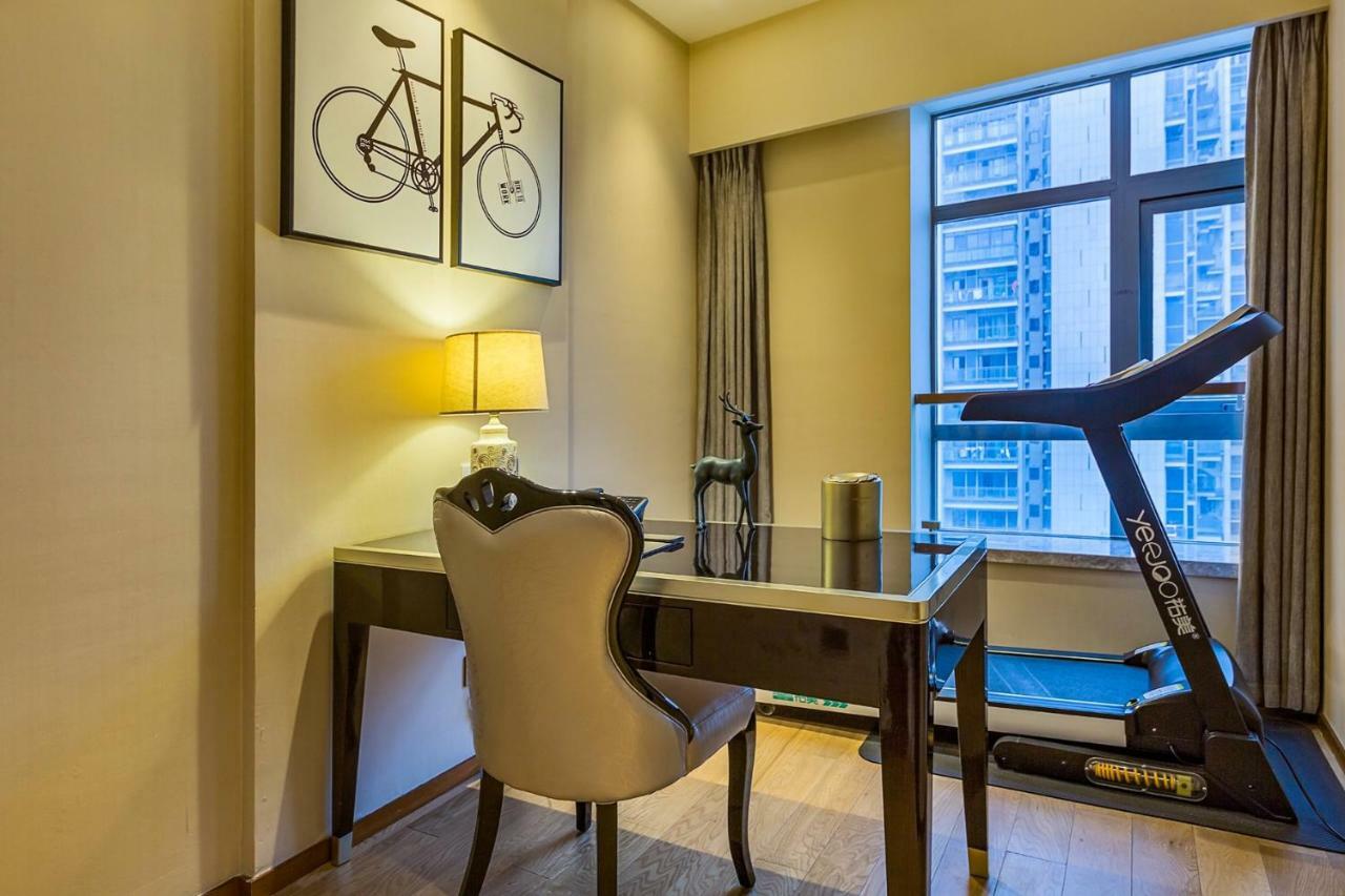 Chengdu Cloud Service Apartment Chunxi Taikoo Branch Bagian luar foto